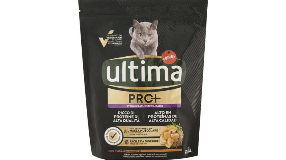 ULTIMA CAT PRO+ STERILIZ POLLO