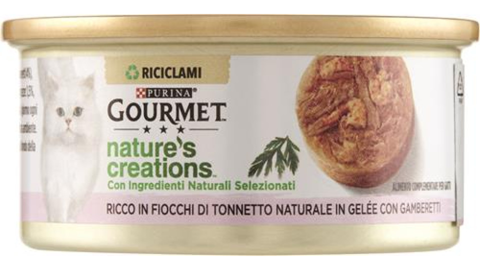 CROCCANTINI GOURMET FIOCCHI TONNO E GAMBERETTI IN GELÉE