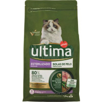 ULTIMA CAT STERILIZZATO HAIRBALL KG 1,5