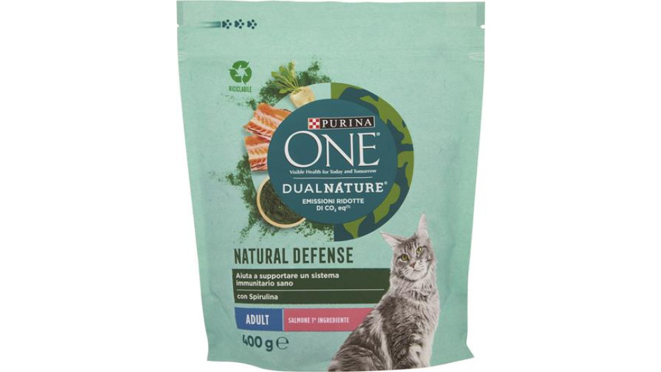 ONE DUAL NATURE ADULT CIBO PER GATTI SALMONE