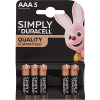 DURACELL SIMPLY AAA X5