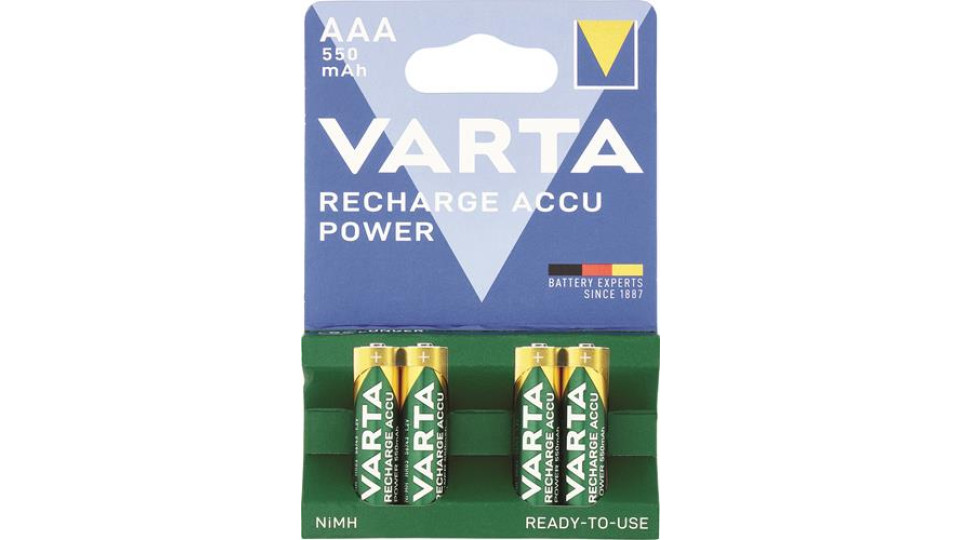 VARTA 4 MINISTILO RICARICABILI