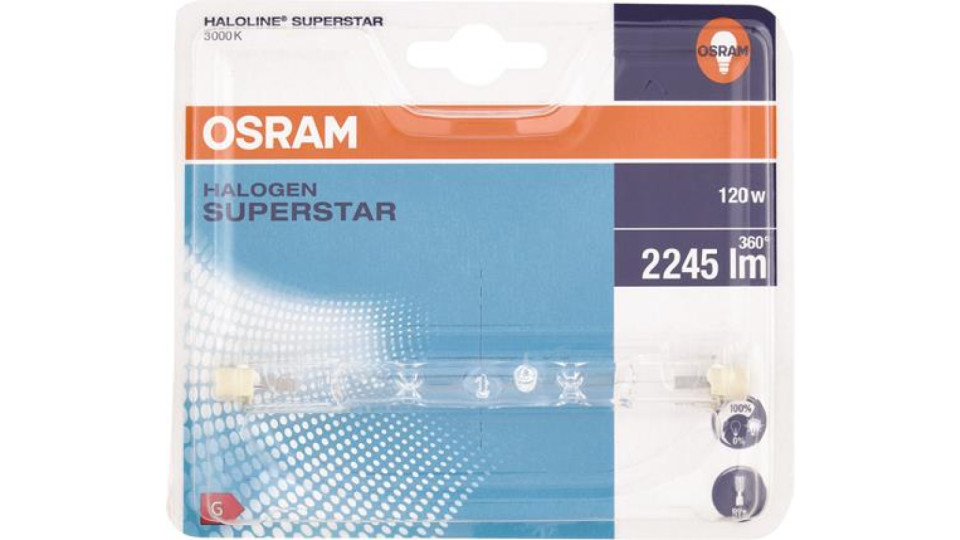 FOTO UNICA LAMPADE ALOGENE OSRAM