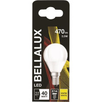 LAMPADINA LED A SFERA 5.5W=40W ATTACCO E14 COLORE BIANCO