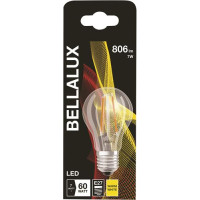 LAMPADA LED ATTACCO E27 BIANCO CALDO TRASPARENTE 7W=60W