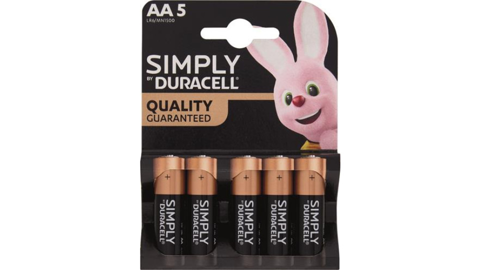 DURACELL SIMPLY AA X5