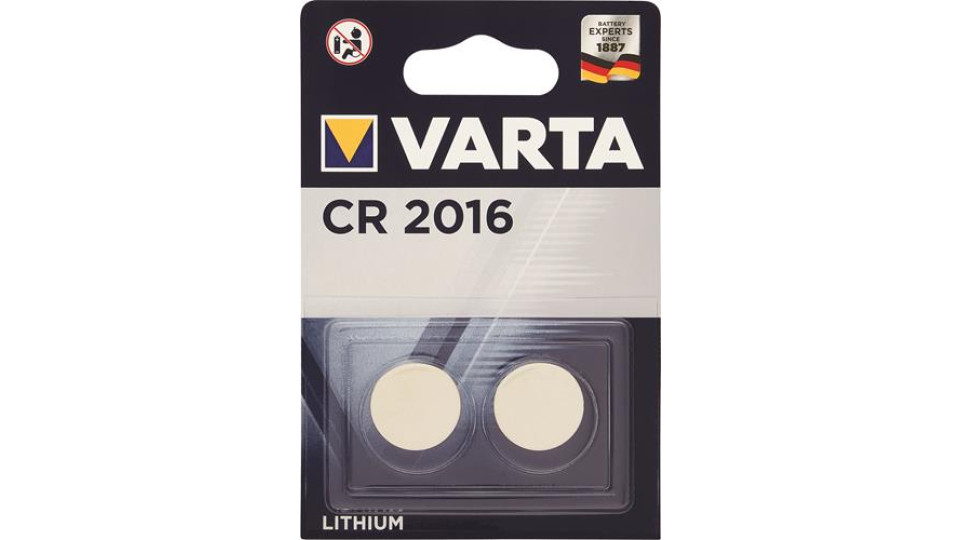 VARTA CR 2016 LITIO X2