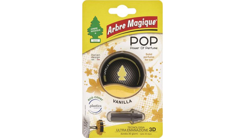 POP PROFUMATORE AUTO VANIGLIA MONO