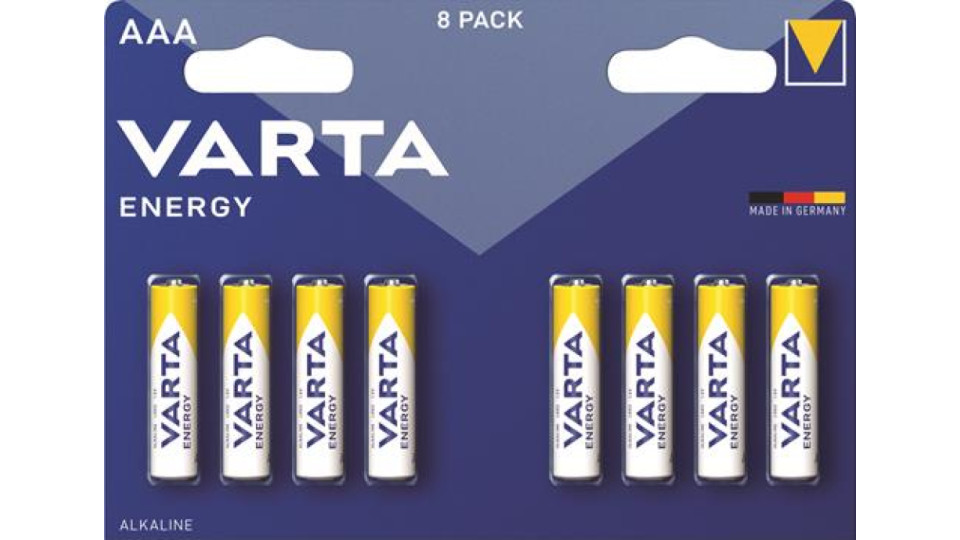 VARTA ENERGY 8 AAA MINISTILO