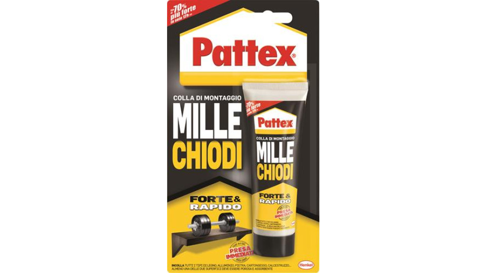 PATTEX MILLECHIODI FORTE & RAPIDO 100ML