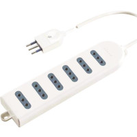 PRESA SESTUPLA 10A 2P+T V