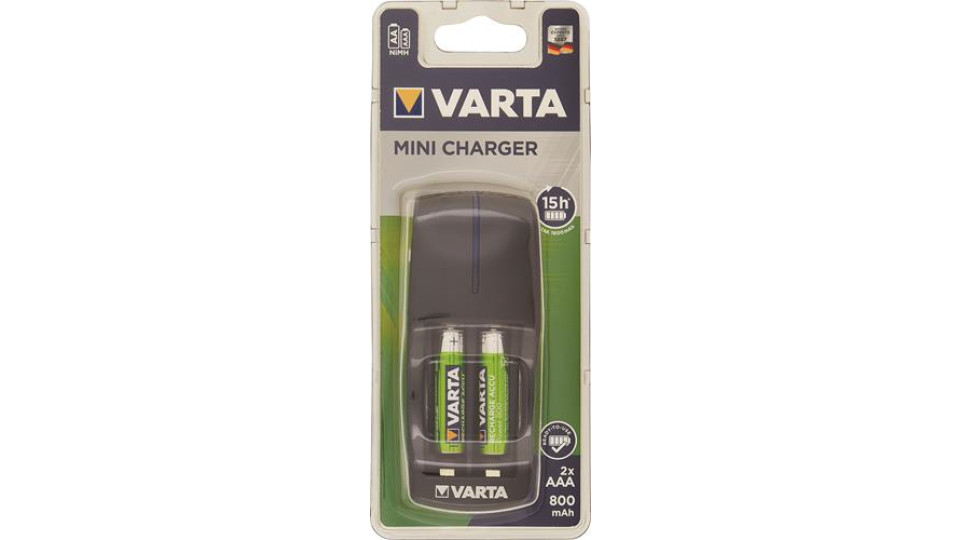 VARTA MINICHARGER AA E AAA +2PILE AAA
