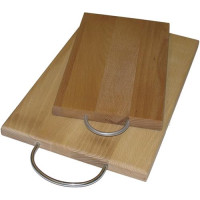 TAGLIERE RETTANGOLARE IN FAGGIO CM.36X23X2 CON MANIGLIA