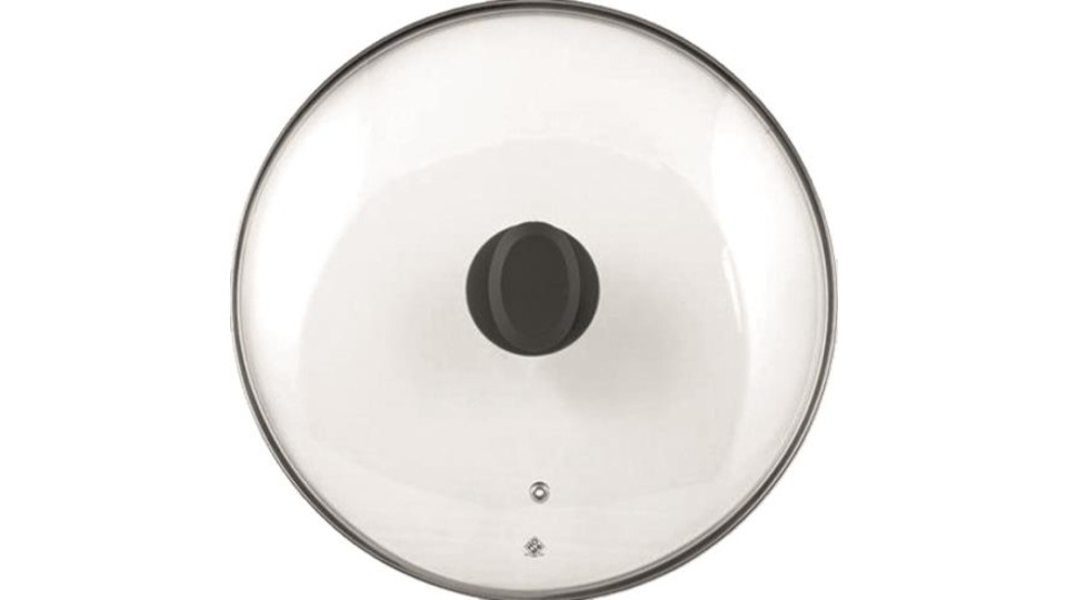 COPERCHIO VETRO 30CMCOP.VETRO 30CM FASC.INOX+VALVOLA