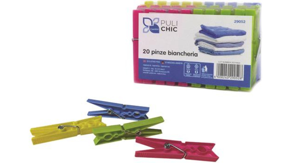 PINZE BUCATO VALIGETTA 20 PEZZI TERMO