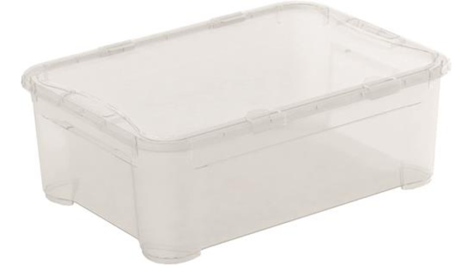 Contenitore portatutto con coperchio trasparente cm.56 x 39 x H.19 T BOX M