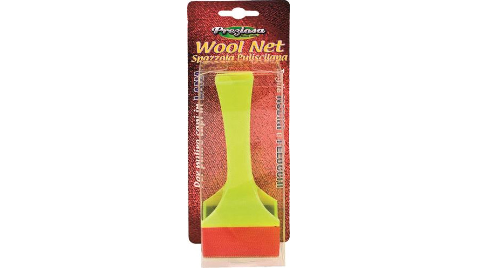 SPAZZOLA WOOL NET PER PULIRE CAPI IN LANA