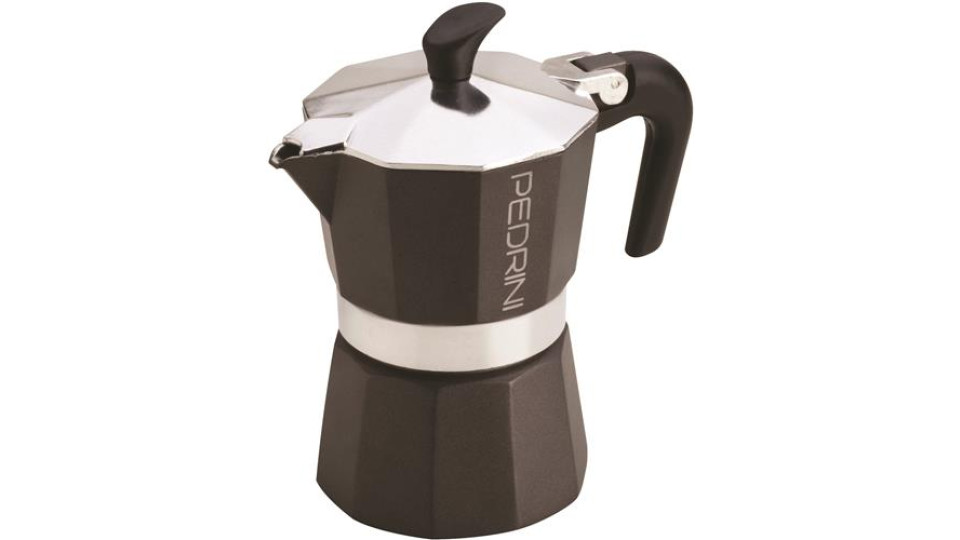 CAFFETTIERA DOSE 1 TAZZA AROMA ANTRACITE IN ALLUMINIO