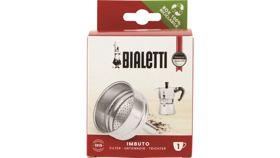 IMBUTO MOKA 1TZ ALLUMINIO