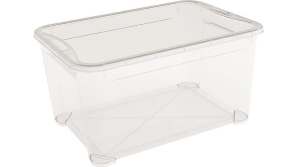 Contenitore con coperchio trasparente cm.56 x 39 x H.29 T BOX L