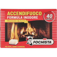 ACCENDIFUOCO PREMIUM QUALITY INODORE 40 CUBETTI