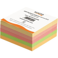 CUBO 400FG 75X75MM STICKY NOTES COLORI NEON