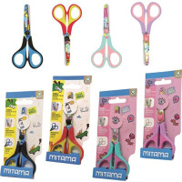 MITAMA FORBICE JUNIOR 13 CM, PRESA IN GOMMA, FANTASIE ASS.TE,