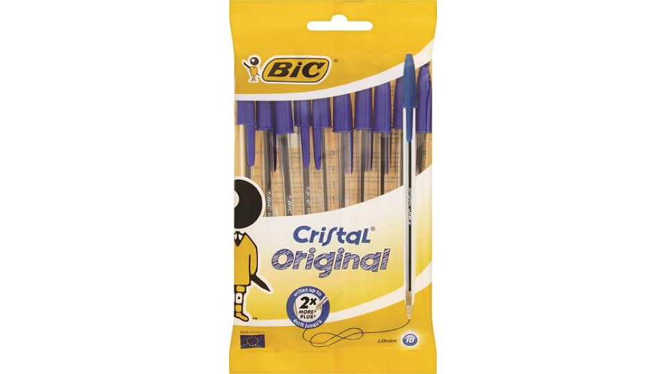 BIC CRISTAL MED POUCH BLUE
