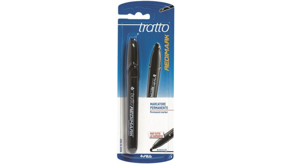 1 TRATTO MARKER PUNTA TONDA NERO