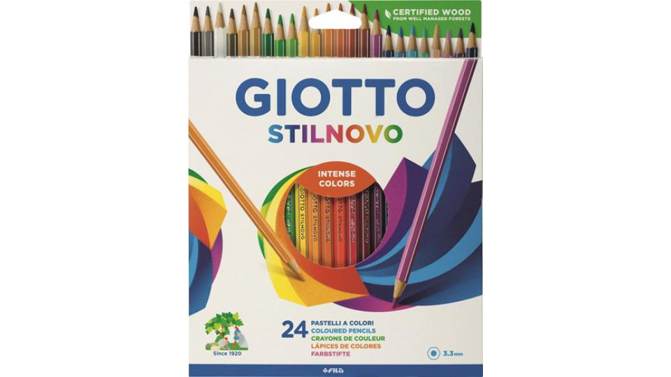 24 PASTELLI STILNOVO GIOTTO