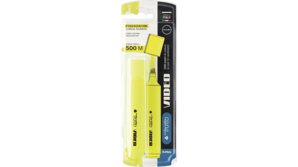 1 TRATTO VIDEO GIALLO