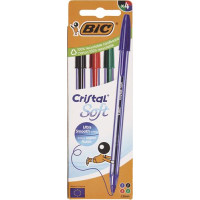 CF 4 PENNA A SFERA CRISTAL SOFT ASSORTITE