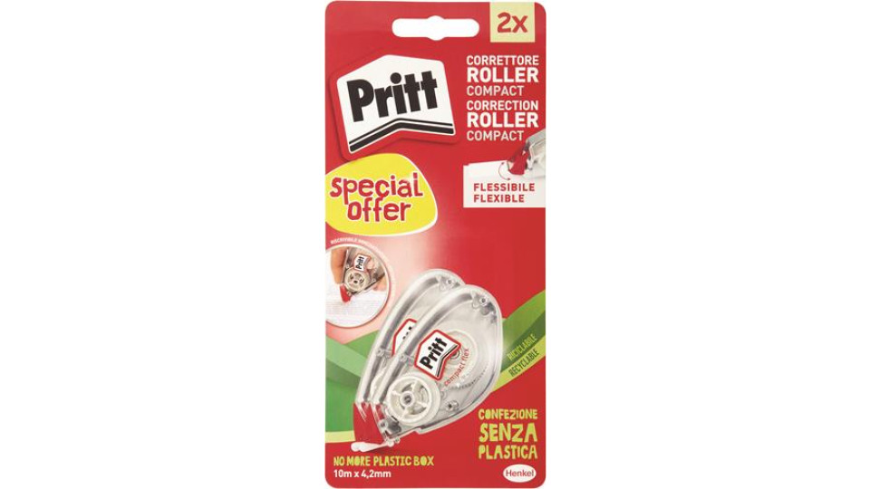 PRITT 2 CORRETTORE ROLLER COMPACT