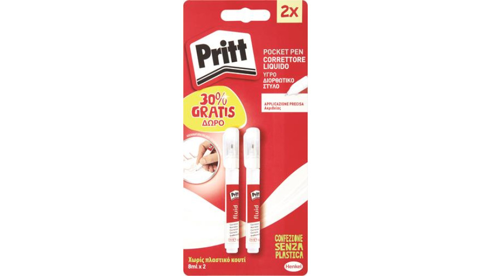 PRITT 2CORRETTORE A PENNA 8ML