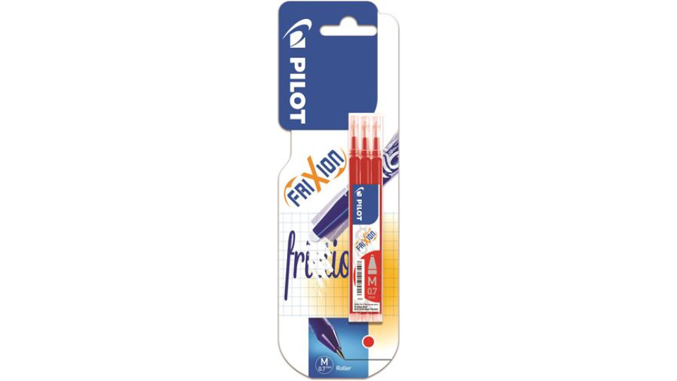 3 REFILL FRIXION ROSSO