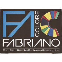BLOCCO COLORE gr220 5col.24x33