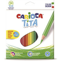 MATITA TITA 24 PASTELLI ESAGONALE