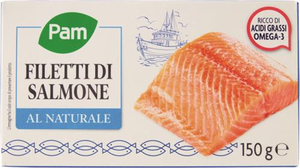 Filetti Di Salmone Al Naturale 170 G