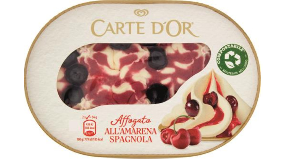 Carte D'or Affogato Spagnola All'amarena