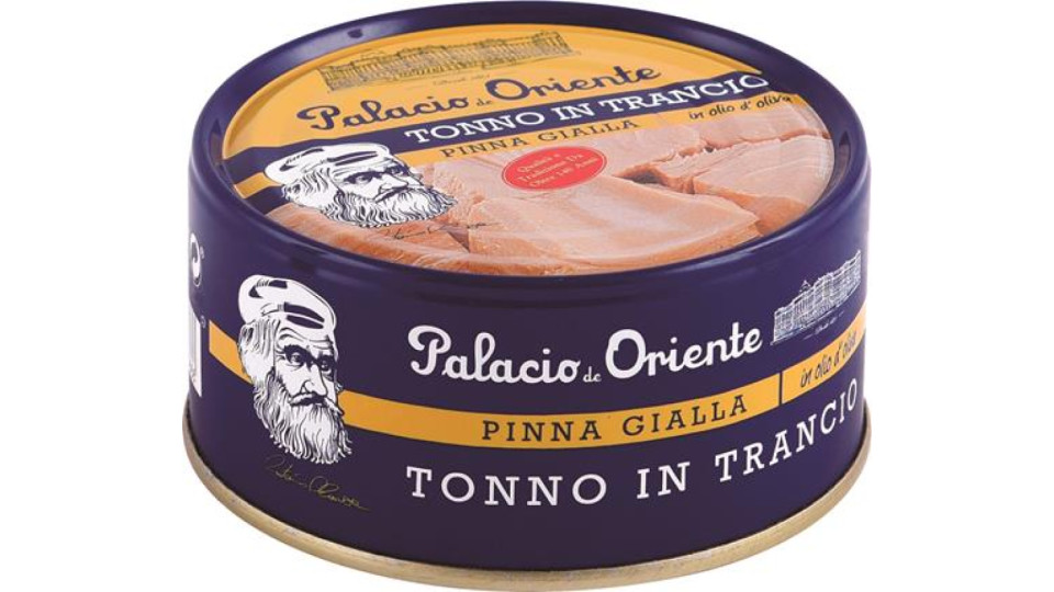 Palacio de Oriente Tonno in Trancio Pinna Gialla in olio d'oliva