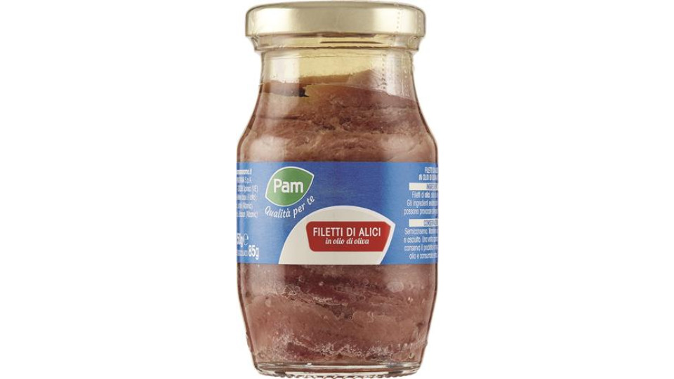 Filetti di Alici in Olio d'Oliva