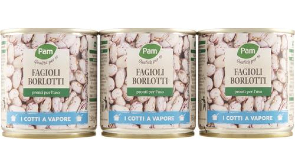 Fagioli Borlotti 760 g (380g x 2)