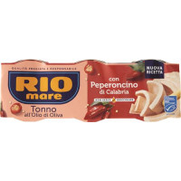 Rio mare Tonno all'Olio di Oliva con Peperoncino di Calabria 4 x 80 g