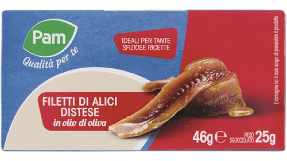 Filetti di Alici in Olio d'Oliva