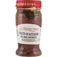 ACCIUGHE DEL MAR CANTABRICO IN OLIO D'OLIVA