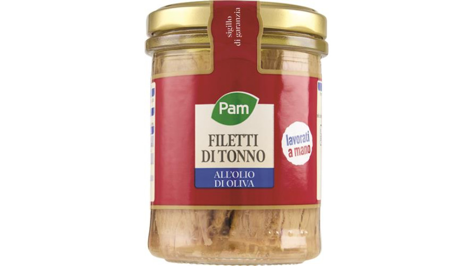 Filetti di Tonno all'Olio d'Oliva
