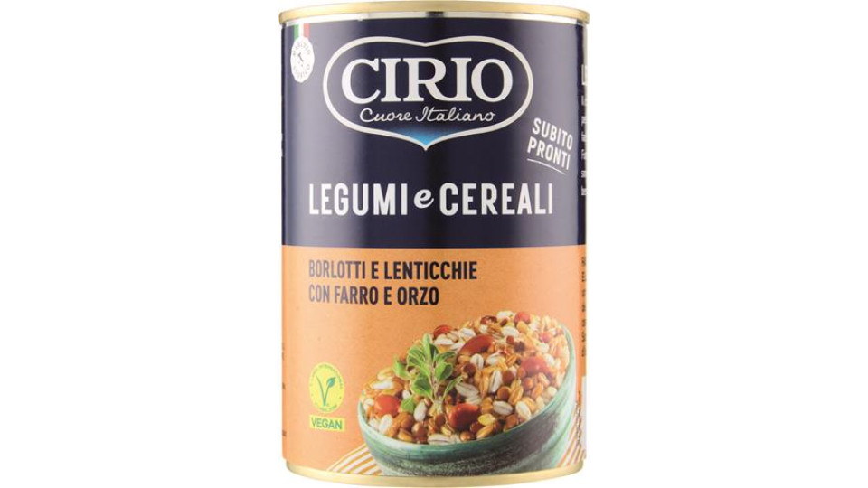 LEGUMI E 5 CEREALI