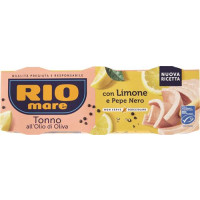 Rio mare Tonno all'Olio di Oliva con Limone e Pepe Nero 3+1 x 80 g