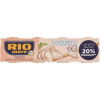 Rio Mare Tonno Leggero Olio d'Oliva- 4 Pezzi da 60 g, Totale: