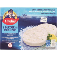 Findus 2 Burger di Merluzzo con prezzemolo e limone